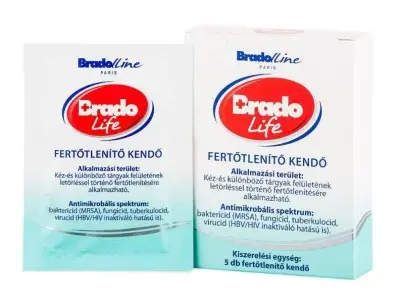 Bradolife dezinfekčná utierka 5 ks