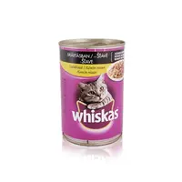 Whiskas konzerva s kuracím mäsom v šťave 400 g