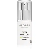 Mádara DEEP MOISTURE rozjasňující oční krém proti otokům a tmavým kruhům 15 ml