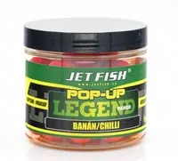 Jet fish plovoucí boilie legend range banán chilli - 60 g 20 mm