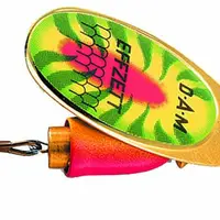 Dam třpytka effzett spinner executor fire shark - velikost 4 hmotnost 8 g