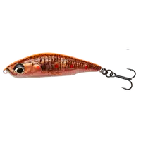 Savage gear wobler 3d sticklebait pencil sinking fluo orange copper - 7,5 cm 17 g
