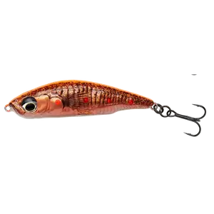 Savage gear wobler 3d sticklebait pencil sinking fluo orange copper - 7,5 cm 17 g