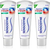 Sensodyne Sensitivity & Gum zubní pasta pro citlivé zuby Mint 3x75 ml