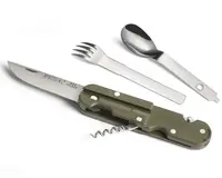 Tb outdoor kempingový nůž bivouac army green