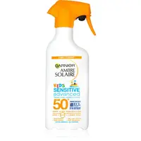 Garnier Ambre Solaire Sensitive Advanced ochranný sprej pro děti SPF 50+ 270 ml