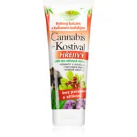 Bione Cosmetics Cannabis Kostival hřejivý gel pro uvolnění svalů a kloubů 200 ml