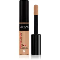 L’Oréal Paris Infaillible 24h More Than Concealer krycí korektor s matným efektem odstín 330 Pecan / 330 Warm Doré 11 ml
