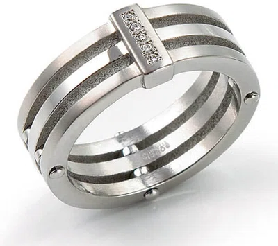 Boccia Titanium Titanový prsten s diamanty 0126-01 56 mm
