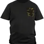 Avid carp tričko cargo t shirt black - m