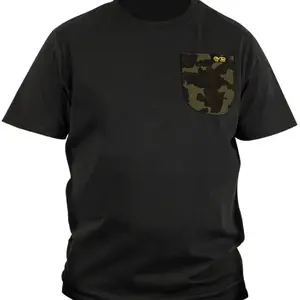 Avid carp tričko cargo t shirt black - m