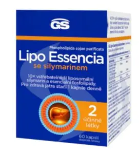 GS Lipo Essencia se silymarinem 60 kapslí