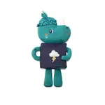 Lilliputiens - textilná knižka so svietiacim obrázkom - nosorožec Marius