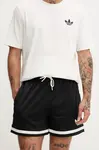 Kraťasy adidas Originals Lifestyle Basketball pánské, černá barva, JD5198