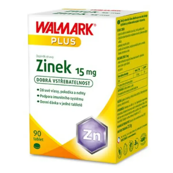 Walmark Zinek 15mg Tbl.90
