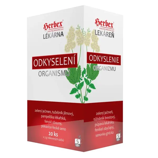 Herbex Lékárna odkyselení organismu 20x3g sáčků