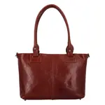 Kožená kabelka Rachel, hněda