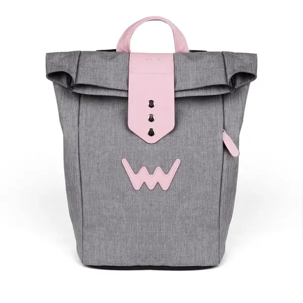 Trendový dámský batoh VUCH Noel, šedý