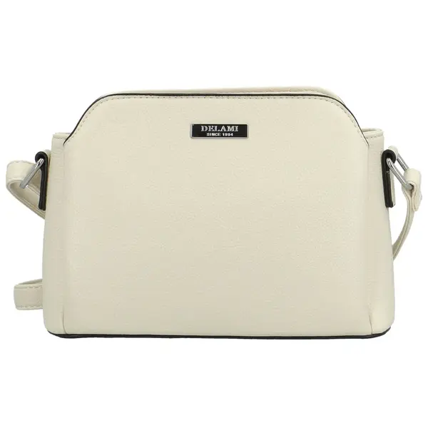 Módní dámská crossbody kabelka Delami Little Sofia, krémová