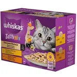 Whiskas Kapsa Tasty Mix Creamy Creat. 12x85g