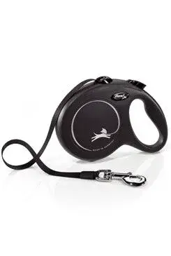 Vodítko Flexi Classic L pásek 5m/50kg černá new