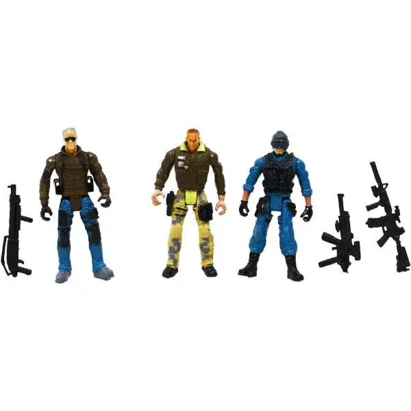 Akčné figúrky vojakov 3 ks séria 3