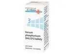 Ferrum Phosphoricum DHU D6(D12) 200 neobalených tablet
