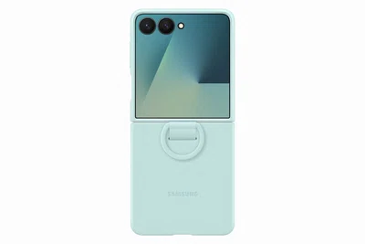 Silikonový zadní kryt Samsung EF-PF766TRE pro Samsung Galaxy Z Flip7, Mint
