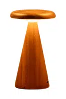 Bezdrátová stolní LED lampa Gingko Design Sylva Mini 14 cm béžová barva