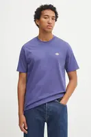 Bavlněné tričko Dickies pánské, modrá barva, DK0A4XDB