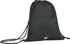 Sáček na cvičky Oxford School, černý