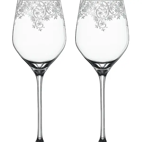 Sada sklenic na víno Spiegelau Arabesque 500 ml 2-pack průhledná barva