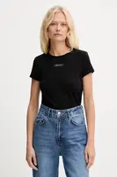 Tričko Armani Exchange dámské, černá barva, XW001362 AF16294