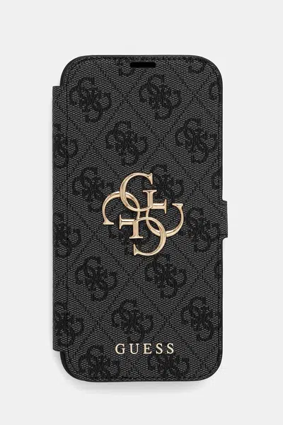 Obal na telefon Guess iPhone 16 Plus 6.7" černá barva, GUBKP16M4GMGGR