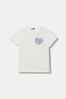 Dětské bavlněné tričko United Colors of Benetton