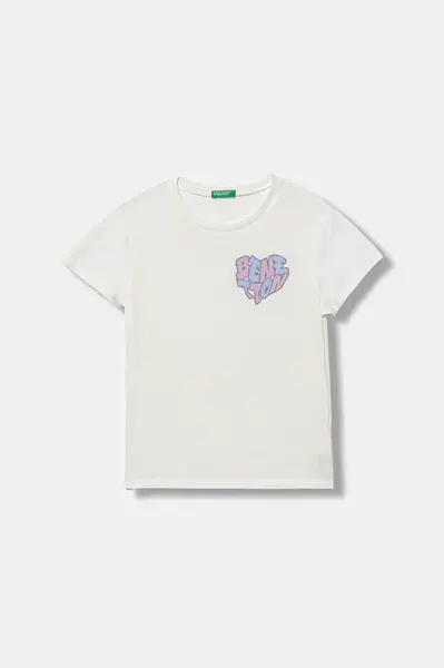 Dětské bavlněné tričko United Colors of Benetton