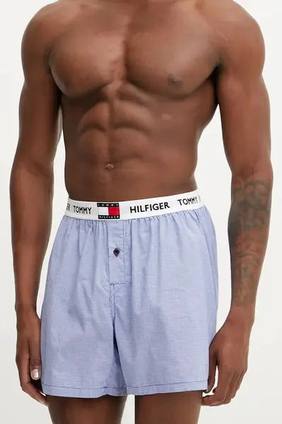 Bavlněné boxerky Tommy Hilfiger modrá barva, UM0UM03544