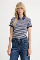 Polo tričko Levi's dámské, tmavomodrá barva, 52599