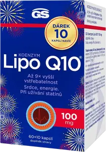 GS Koenzym Lipo Q10 100 mg 70 kapslí