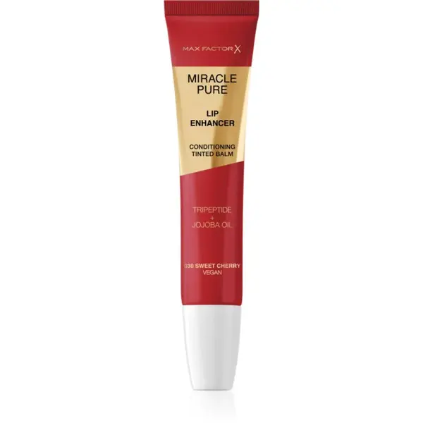 Max Factor Miracle Pure Lip Enhancer hydratační lesk na rty odstín 030 Sweet Cherry 12 ml