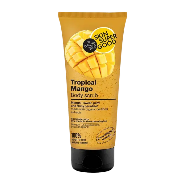 ORGANIC SHOP Tělový peeling - Tropické mango 200 ml