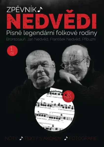 Zpěvník Nedvědi - Zpěvník legendární folkové rodiny - 1. díl - František Nedvěd, Jan Nedvěd
