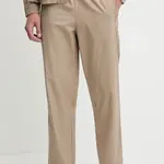 Bavlněné kalhoty adidas Originals Firebird Pants pánské, zelená barva, KC0689