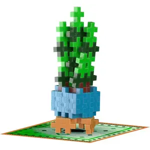 Plus-Plus Kvety Snake Plant