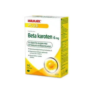 Walmark Beta karoten 6 mg, zdroj vitaminu A, podpora zdraví pokožky 90 tobolek