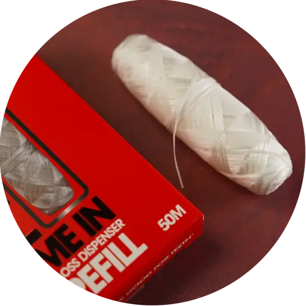 One more cast náhradná šnúrka get flossed bait floss refill 50 m