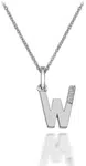 Hot Diamonds Náhrdelník Hot Diamonds Micro W Clasic DP423 (retiazka, prívesok)