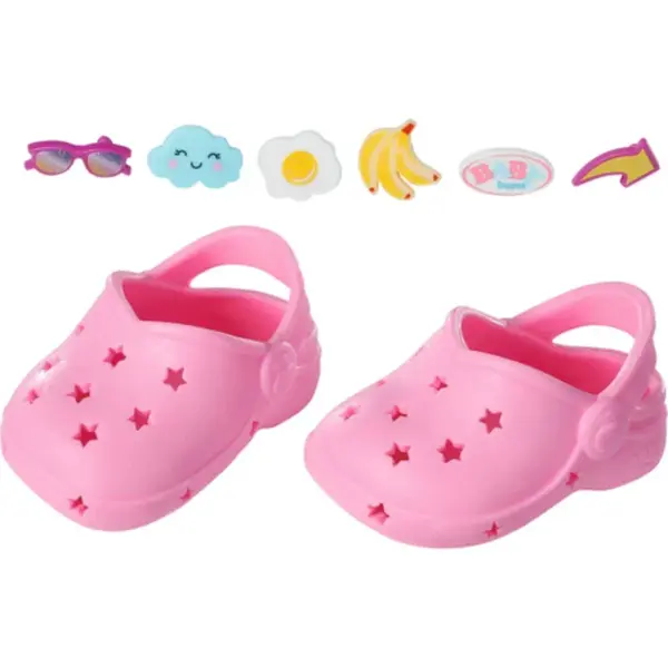 Baby Born Gumové sandálky růžové