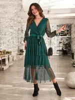 Resti Women's long dress with frills