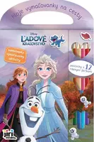 Moje maľovanky na cesty Ľadové kráľovstvo